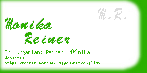 monika reiner business card